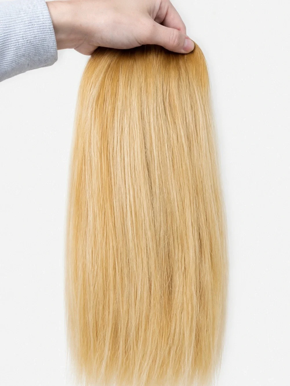 Aqua hair sew in hair extensions remy 100% human hair (golden blonde)